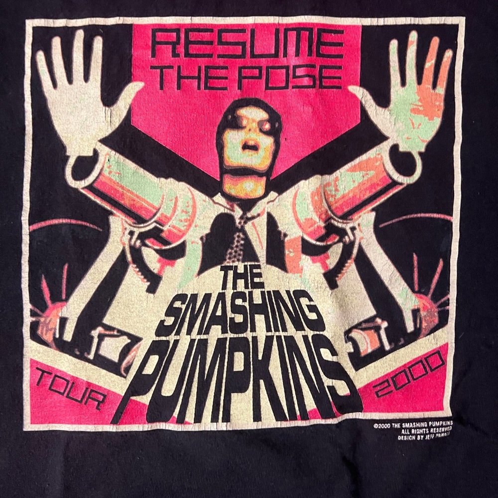 Original Authentic Smashing Pumpkins tour shirt
